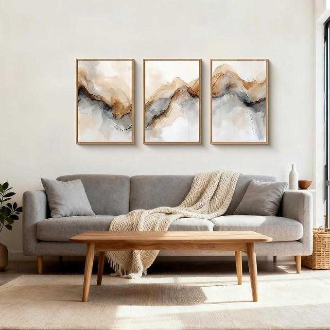 Ausril Retro Watercolor Landscape Set
