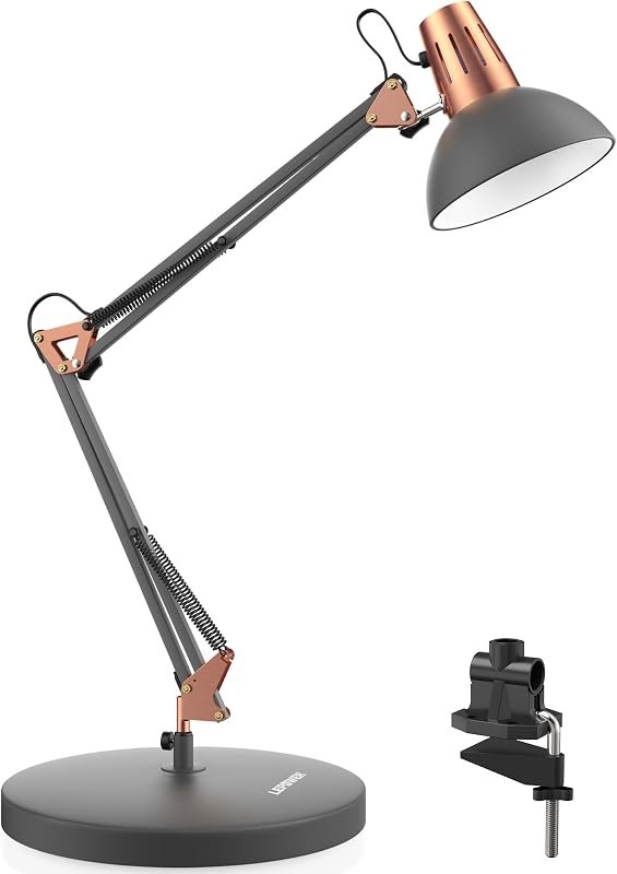 LEPOWER Metal Adjustable Desk Lamp